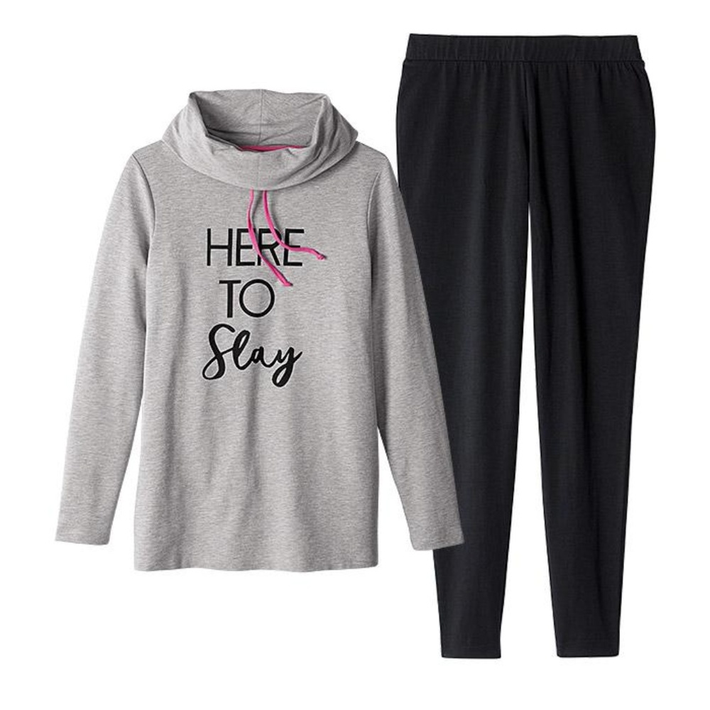 Slay Lounge set & Slay Slippers